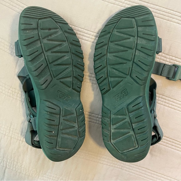 Teva Green Sandals Hurricane Verge Women’s 10 Outdoor Velcro Clip Buckles - Picture 7 of 7